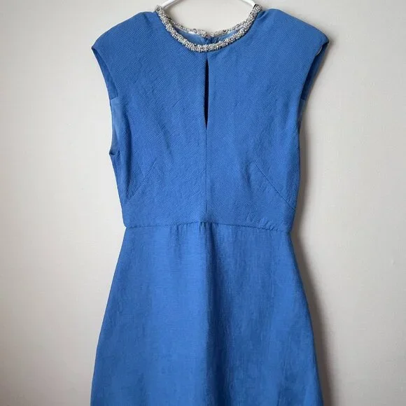 Sandro Light Blue Dress - Picture 2 of 11